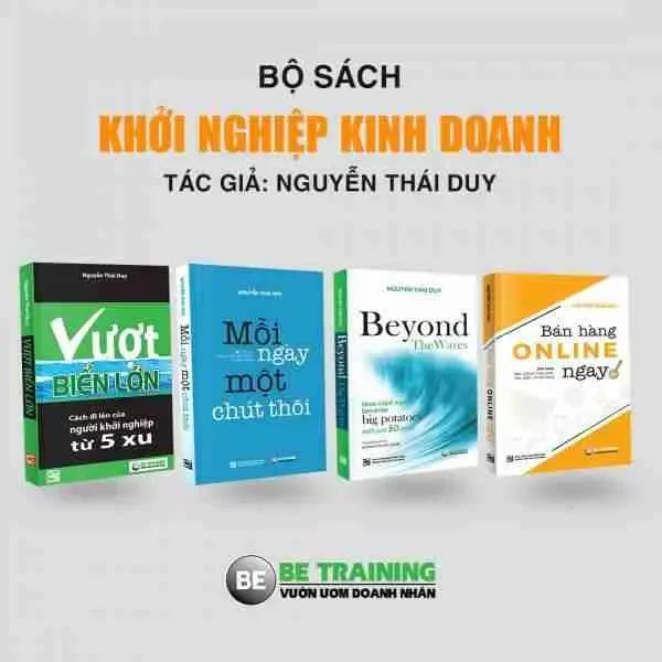 Bộ 3 sách Khởi Nghiệp - Nguyễn Thái Duy